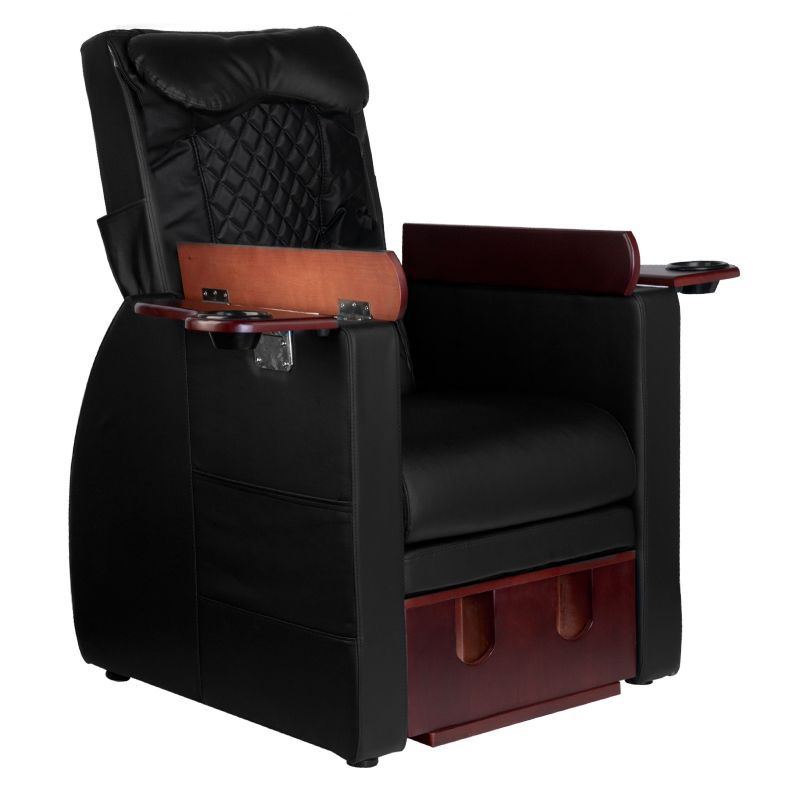 Pedicure Spa Electric Armchair with massage black - 0125978 PEDICURE THRONES-SPA CHAIRS
