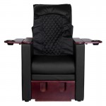 Pedicure Spa Electric Armchair with massage black - 0125978 PEDICURE THRONES-SPA CHAIRS