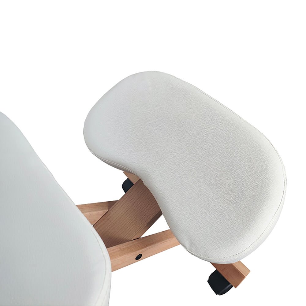 Work stool for massage White-9030123  Фиксирани и сгъваеми работни легла