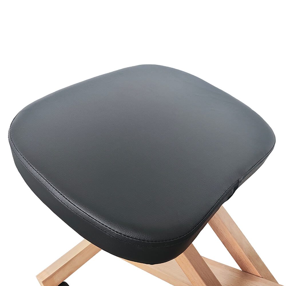 Work stool for massage Black-9030124 STANDARD BEDS - PORTABLE BEDS