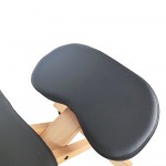 Work stool for massage Black-9030124 STANDARD BEDS - PORTABLE BEDS