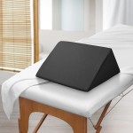  Wedge massage and physiotherapy pillow black 50X40X13 cm -9030126 STANDARD BEDS - PORTABLE BEDS