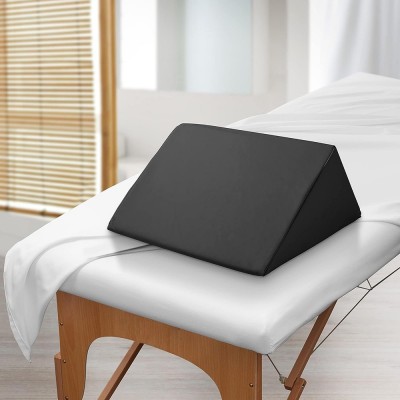  Wedge massage and physiotherapy pillow black 50X40X13 cm -9030126