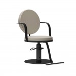 Privilege Barber Chair Gray Black-6991224 FREE SHIPPING
