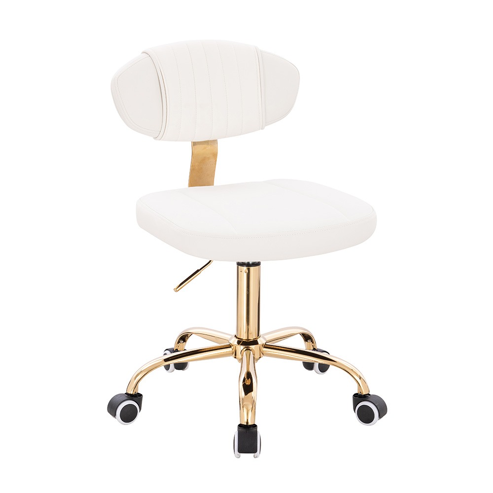 Privilege hair salon stool White Gold PU-5420199