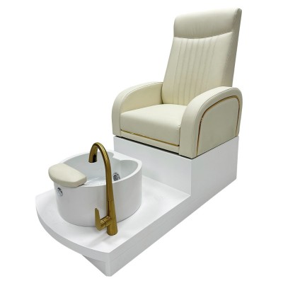 Privilege Spa pedicure chair Cream Gold-6991211