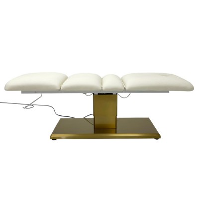 Privilege electric aesthetic bed with 3 motors Cream Gold-6991210