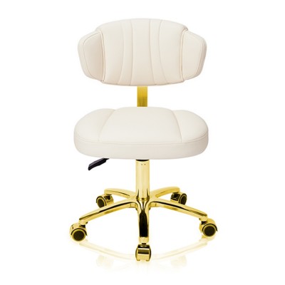 Privilege hair salon stool Cream Gold -6991207