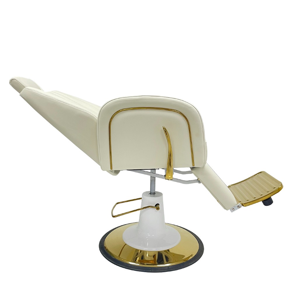 Privilege barber and hair salon chair Cream Gold-6991201 HAIR SALON CHAIRS 