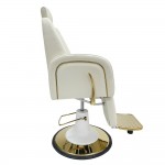 Privilege barber and hair salon chair Cream Gold-6991201 HAIR SALON CHAIRS 