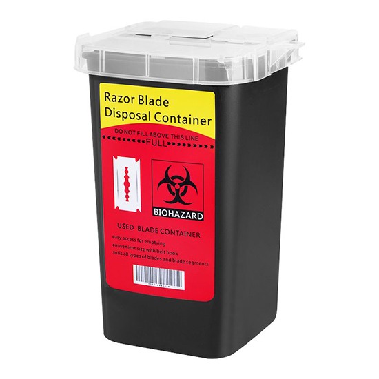 Waste container black - 0133277