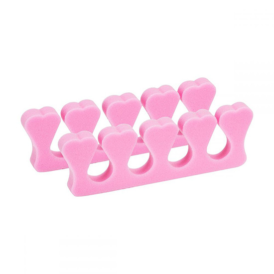 Pedicure finger separators 100pcs Pink – 0144334