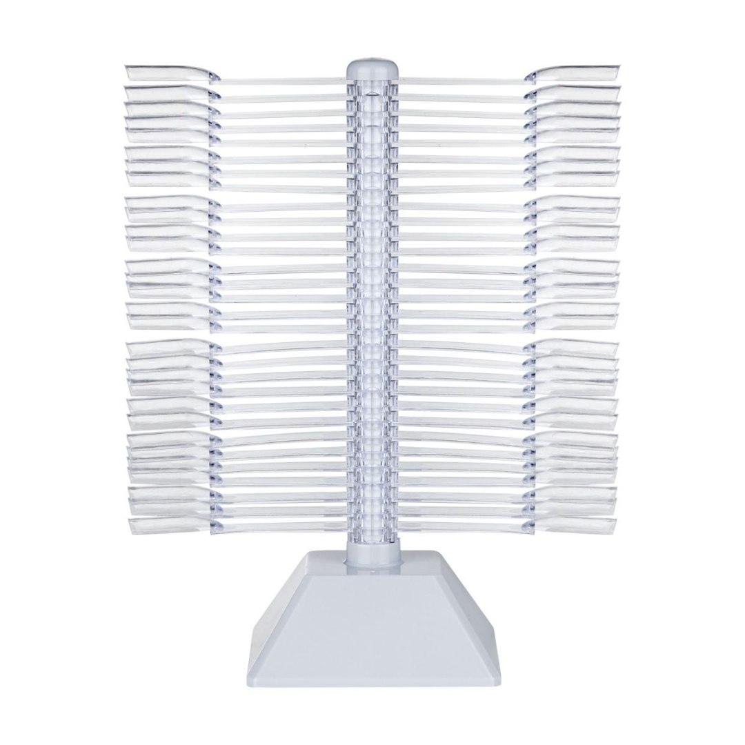 Vertical Nail Sampler Clear - 0144345 OTHER CONSUMABLES-NAILS FORMS-TIPS-EDUCATIONAL MATERIAL