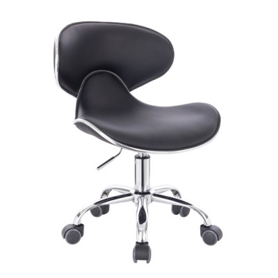 Professional pedicure & cosmetic stool black - 5410107