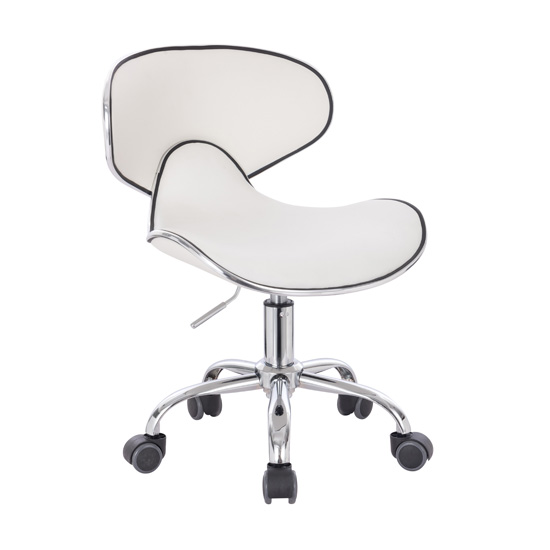 Professional pedicure & cosmetic stool white - 5410108 PEDICURE STOOLS