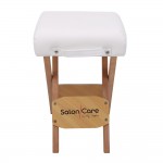 Work stool for massage White-9030121 STANDARD BEDS - PORTABLE BEDS