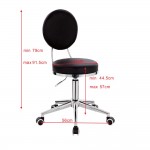 Professional manicure & cosmetic stool Comfort Black-5400286 КОЗМЕТИЧНИ ТАБУРЕТКИ