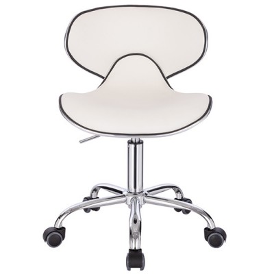 Professional hairdressing & aesthetics stool White - 5410129