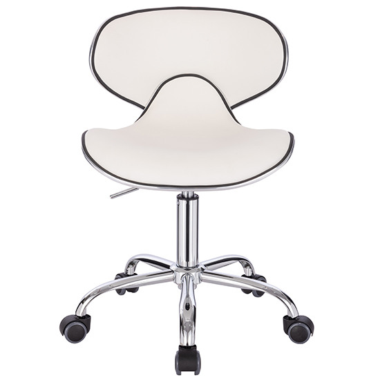 Professional hairdressing & aesthetics stool White - 5410129 AESTHETIC STOOLS