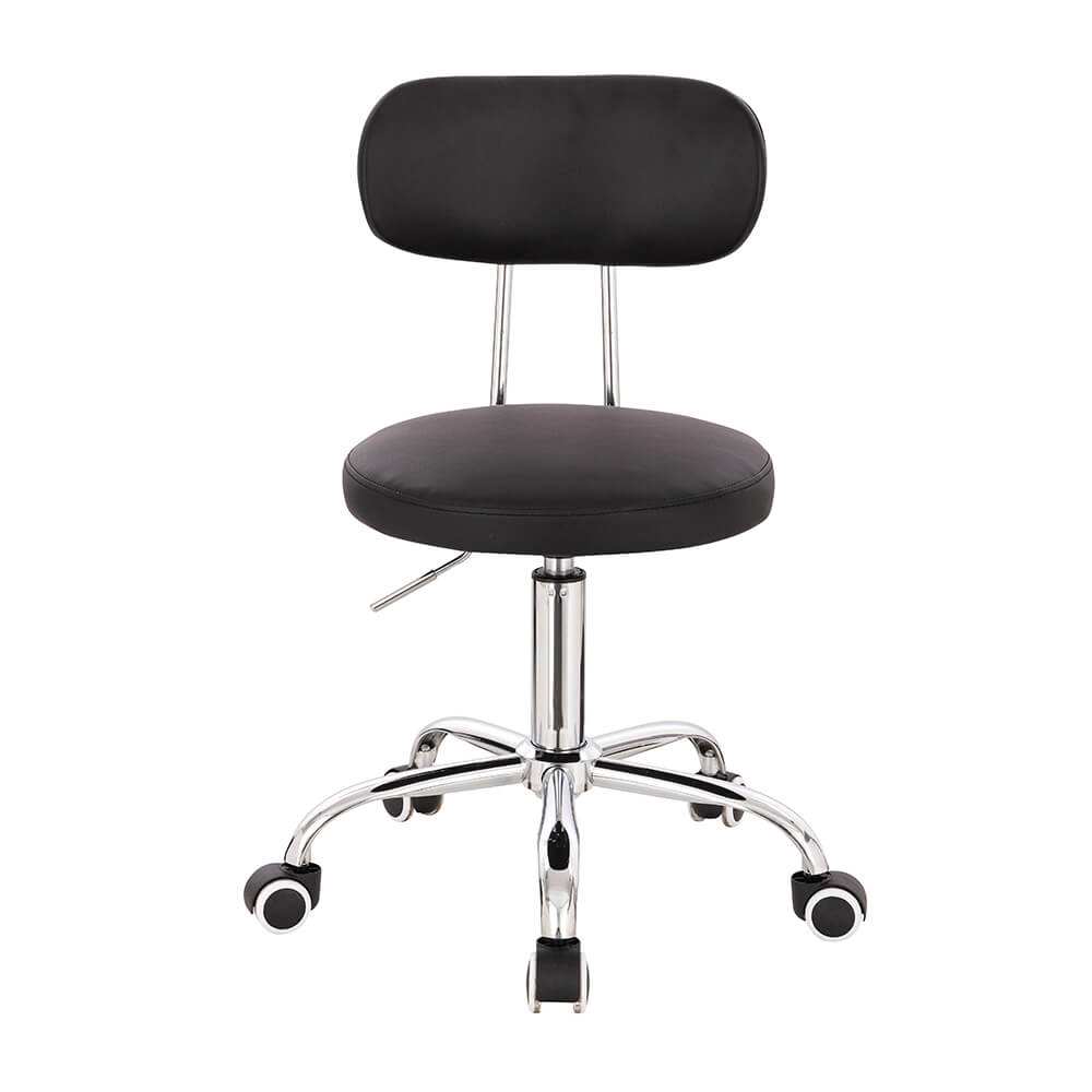Professional manicure stool Large Seat Black-5420167 КОЗМЕТИЧНИ ТАБУРЕТКИ