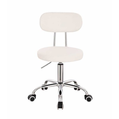Professional manicure stool Large Seat White-5420168
