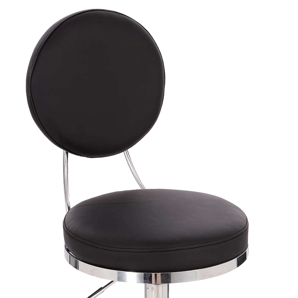 Professional manicure & cosmetic stool Comfort Black-5400286 AESTHETIC STOOLS