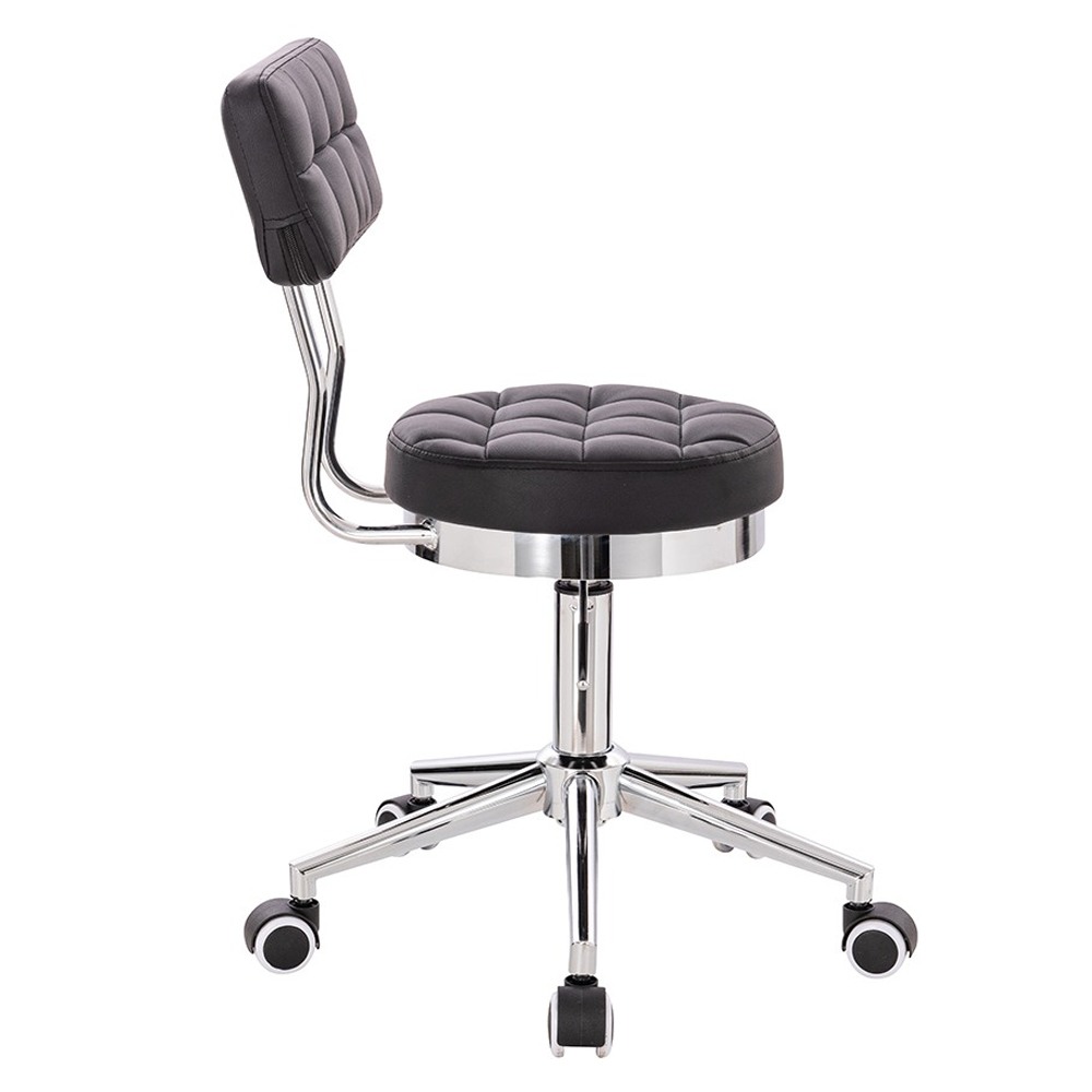 Професионален стол за маникюристи и козметици Comfort, черен - 5400273 СТОЛОВЕ И ТАБУРЕТКИ ЗА МАНИКЮР