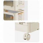 Professional Storage Station 4 Layers Beige 56*36*117cm - 6930380 COSMETIC STORAGE BOXES