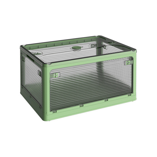 Folding storage box Green Large 47.5*35.5*24см - 6930225 COSMETIC STORAGE BOXES