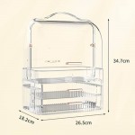 Makeup storage box Clear-6930311 COSMETIC STORAGE BOXES