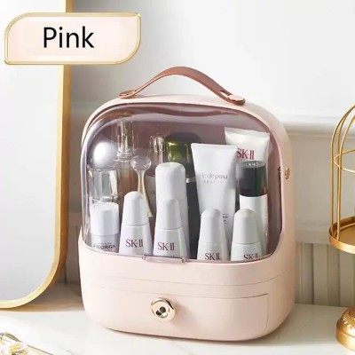 Make up Storage Box Set 5pcs Pink-6930288