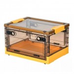Side open folding storage box Yellow XL 68*47*38cm - 6930207