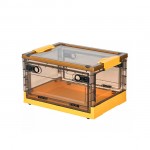 Side open folding storage box Yellow Medium 51*36*31см - 6930217 COSMETIC STORAGE BOXES