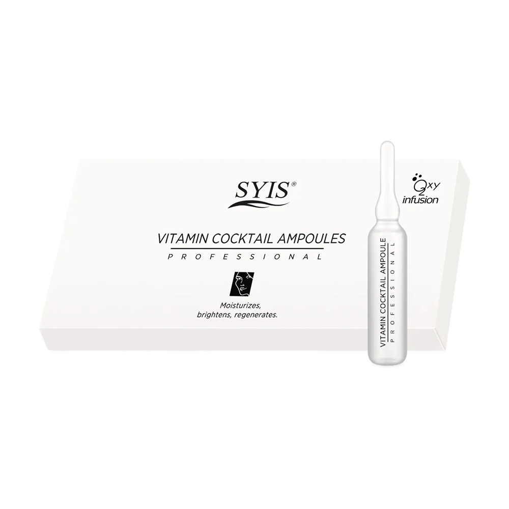Syis vitamin ampoules cocktail 10x3ml - 0110965 SYIS PROFESSIONAL TREATMENT