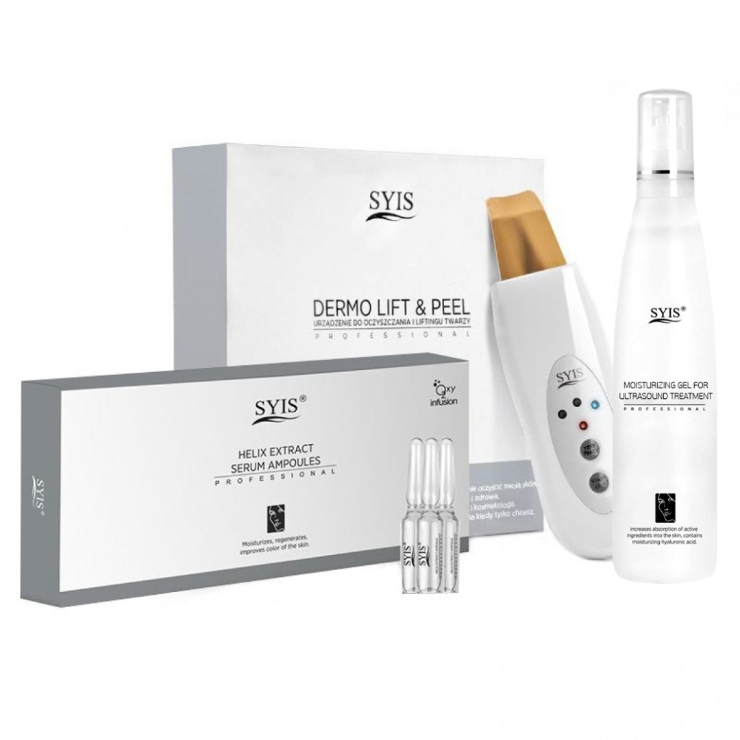 Set Dermo Lift & Peel device, lifting gel and ampoules with snail extract - 0123899 FACE CREAMS & SERUM