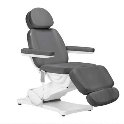 Professional electric aesthetic chair SILLON CLASSIC with 3 motors gray- 0148286