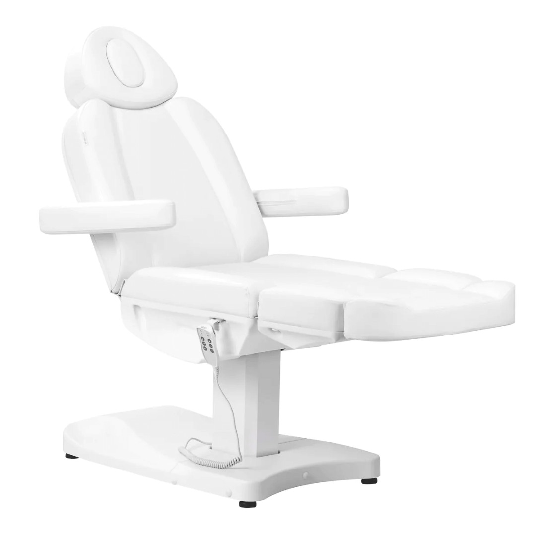 Professional electric chair with 3 motors White- 0148393 CHAIRS WITH ELECTRIC LIFT