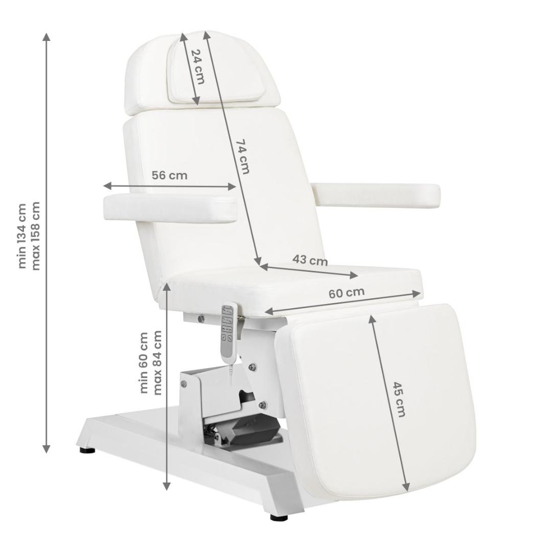 Aesthetic chair Expert with 4 motors White -0140889 CHAIRS WITH ELECTRIC LIFT