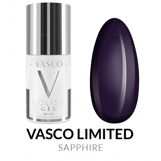Vasco semi-permanent varnish limited sapphire 6ml - 8117084 VASCO GEL POLISH ALL COLOR CHART