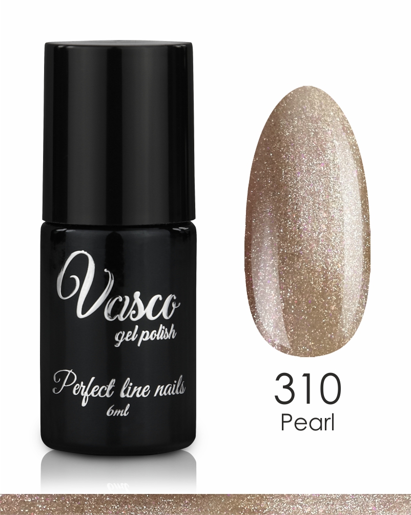 Vasco shine & shade 310 semi-permanent varnish pearl 6ml - 8110310 VASCO GEL POLISH ALL COLOR CHART