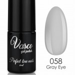 Vasco semi-permanent varnish 058 gray eye 6ml - 8110058 VASCO GEL POLISH ALL COLOR CHART