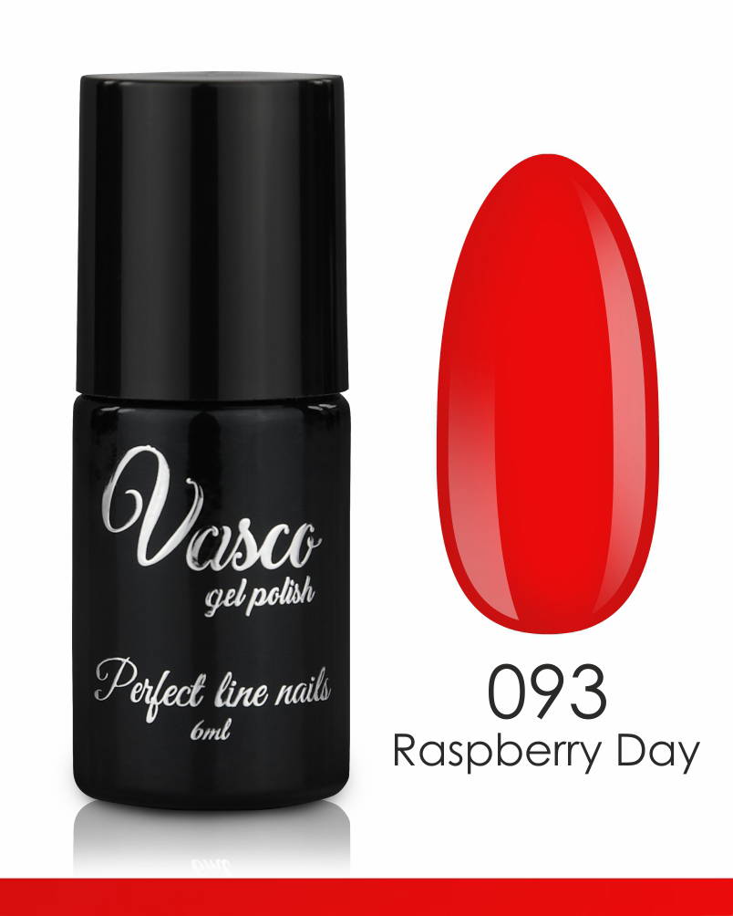 Vasco semi-permanent varnish 093 raspberry day 6ML - 8110093 VASCO GEL POLISH ALL COLOR CHART