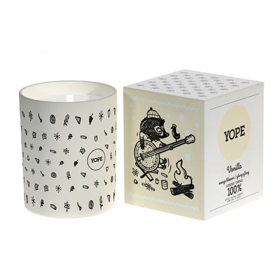 Yope Natural Aromatic Candle Vanilla 200gr - 9701087 CANDLES - GIFTS