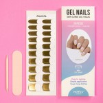 Gel Strips Semi-Cured Nail Wraps - 9200026 GEL STRIPS SEMI-CURED NAIL WRAPS