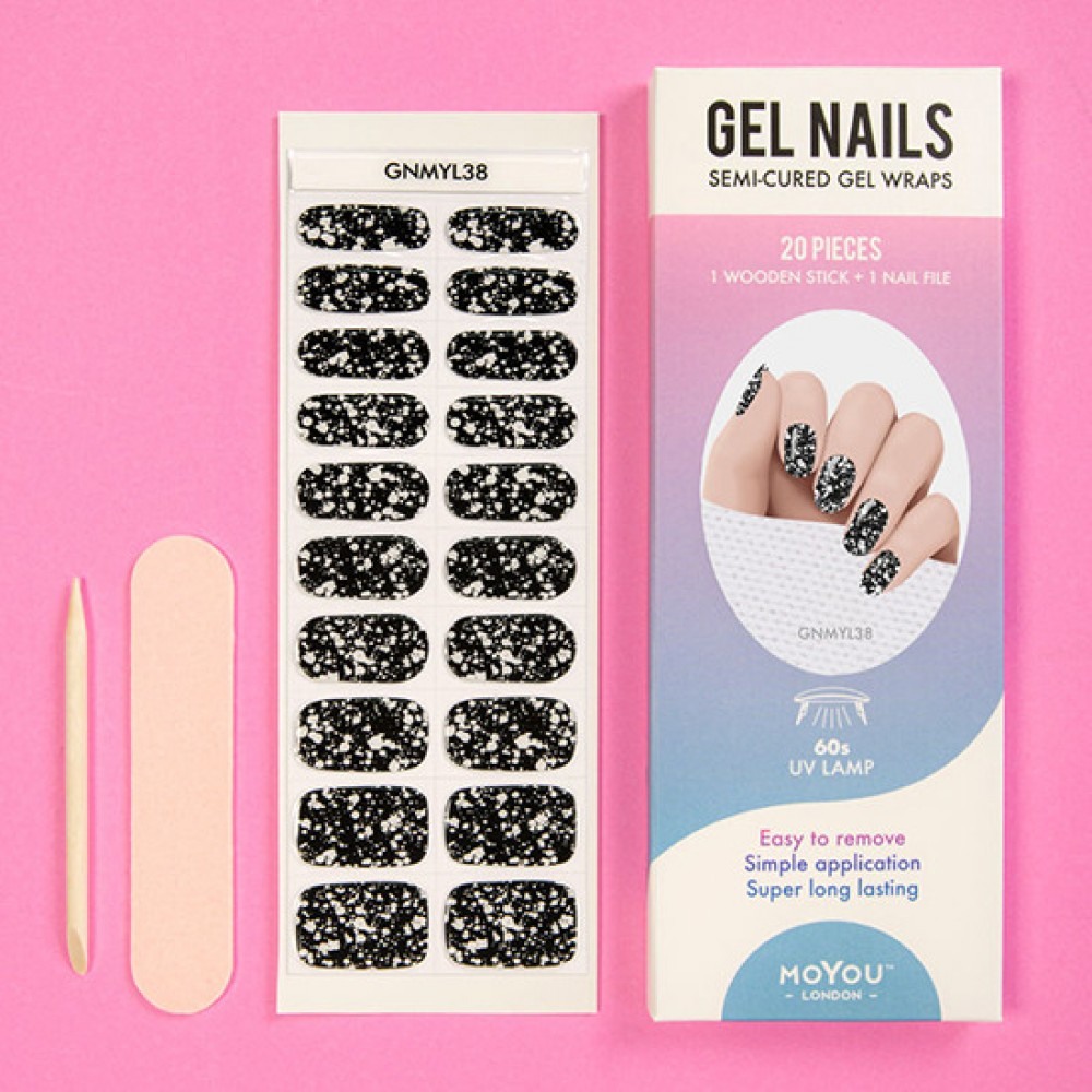 Gel Strips Semi-Cured Nail Wraps - 9200038 GEL STRIPS SEMI-CURED NAIL WRAPS